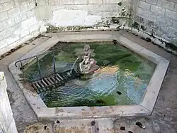 La fontaine « le Cygne ».