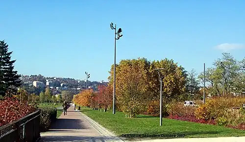 Le parc de Gerland.