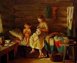 Enfants, début 1910