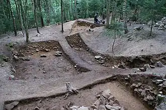 Excavation archéologique 2008 site "Les Fossottes".
