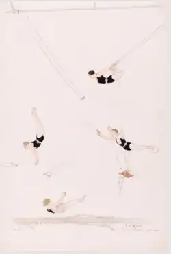 Les Marcés au Cirque Pinder-Juillet 1921