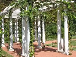 Les pergolas du parc de la Tête d'or (Lyon).