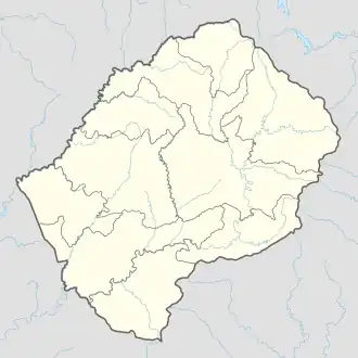 Voir sur la carte administrative du Lesotho