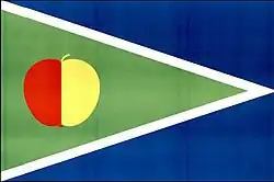 Drapeau de Lhenice