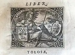 Marque de l'imprimeur toulousain Raymond Colomiès (1612).