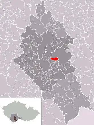 Localisation de Libníč