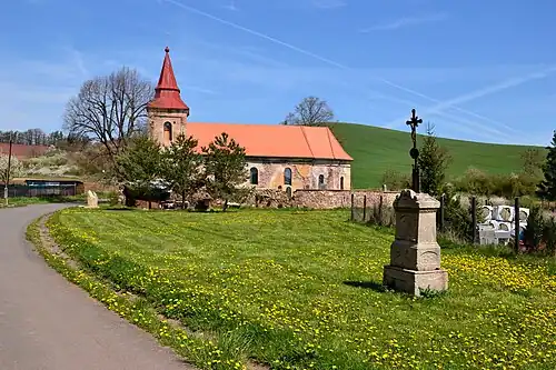 Église Saint-Gilles à Libyně.
