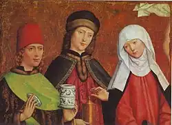 Maria avec Côme et Damien, National Gallery, London