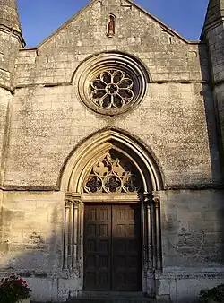 L'église - Façade ouest
