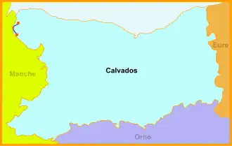 Image illustrative de l’article Ligne de Neuilly-la-Forêt à Isigny-sur-Mer