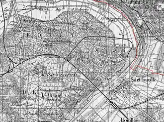 Image illustrative de l’article Ligne de Maisons-Laffitte à Champ-de-Courses