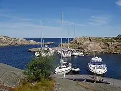 Port de l'île Sprickopp.