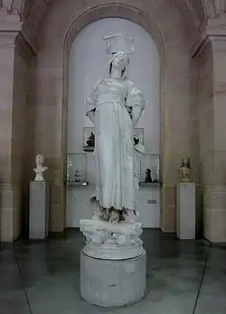 Statue de Jeanne d'Arc au bûcherHistorique sur le site du musée d'Orsay.