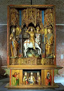 Retable de Saint-Georges (vers 1480-1490), Tyrol du sud.