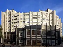 Arrière du bâtiment