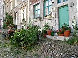 La ville haute et ses vieilles maisons.
