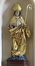 Statue de saint Denis (XVIe).