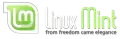 Premier logo de Linux Mint de 2006 à 2021
