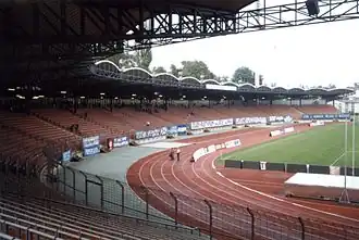 Le Linzer Stadion, utilisé précédemment par le LASK