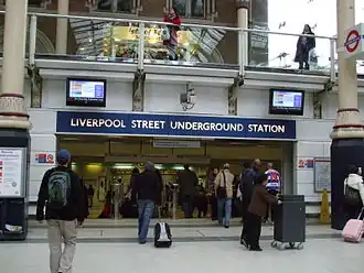 Image illustrative de l’article Liverpool Street (métro de Londres)