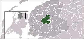 Localisation de Boarnsterhim