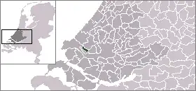 Localisation de Maassluis