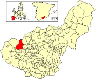 Localisation de Íllora