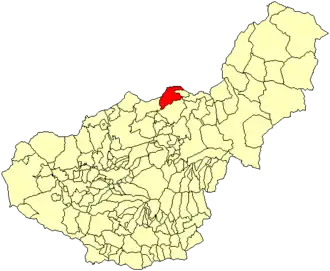 Localisation de Alamedilla