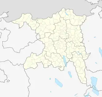 Voir sur la carte administrative du canton d'Argovie