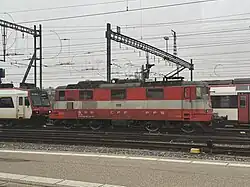 La 11109 en gare de Bienne, décembre 2024