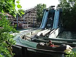 Log Flume à Six Flags Over Mid-America