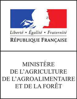 Logo du ministère de l'Agriculture, de l'Agroalimentaire et de la Forêt de 2012 à 2017