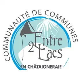 Blason de Communauté de communesentre deux lacs