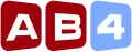 Logo d'AB4 de 2002 à 2004.