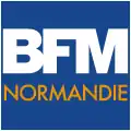 Logo de BFM Normandie du 28 septembre 2022 au 10 juillet 2024.
