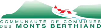 Blason de Communauté de communes des monts Berthiand