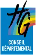Logo de la Haute-Garonne (conseil départemental) d'avril à septembre 2015