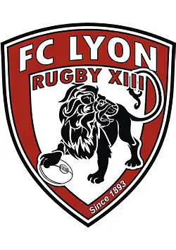 Logo du club de rugby à XIII du FC Lyon.