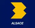 Logo de FR3 Alsace du 6 mai 1986 au 22 novembre 1987.