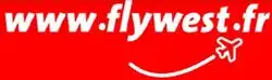 Logo du voyagiste brestois Flywest dans les années 2000.