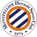Logo bleu et orange du MHSC.