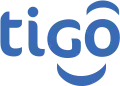 Logo de Tigo Sénégal.