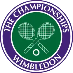 Le logo de Wimbledon depuis 2011.