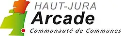 Blason de Communauté de communes Haut-Jura Arcade