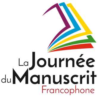 Logo de la journée du manuscrit francophone