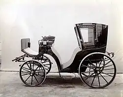Landau (hippomobile) Lohner, vers 1895