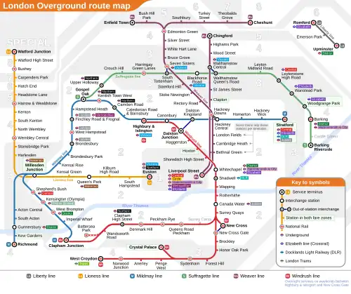 Image illustrative de l’article London Overground