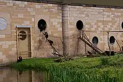 Macaque ouandérou au Zoo de Chester en Angleterre.