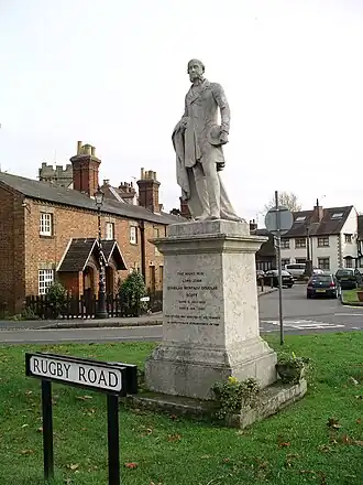 Statue de Lord John Douglas-Montagu-Scott par Joseph Durham.