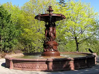 Fontaine de Lord Strathcona, Ottawa, parc Strathcona.